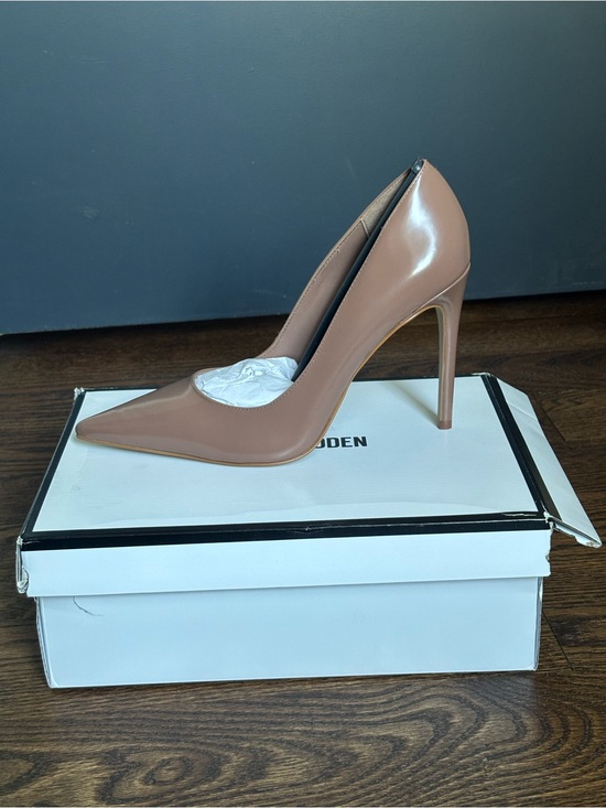 Steve Madden Shoes - Steve Madden Noir Mocha Leather Pointed-Toe Stiletto Pumps - Size 8.5, Brand New